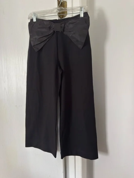 Maeve The Colette Crop Bow-Waist Pants - Picture 5 of 9
